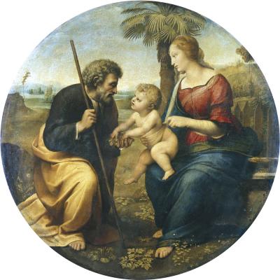 Raphael – The Holy Family with a Palm Tree
